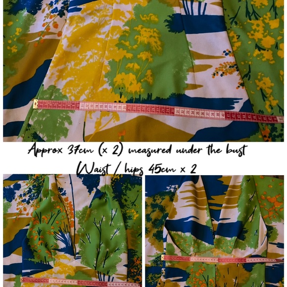 Vintage 1970s Halter Dress Handmade S - Picture 6 of 7